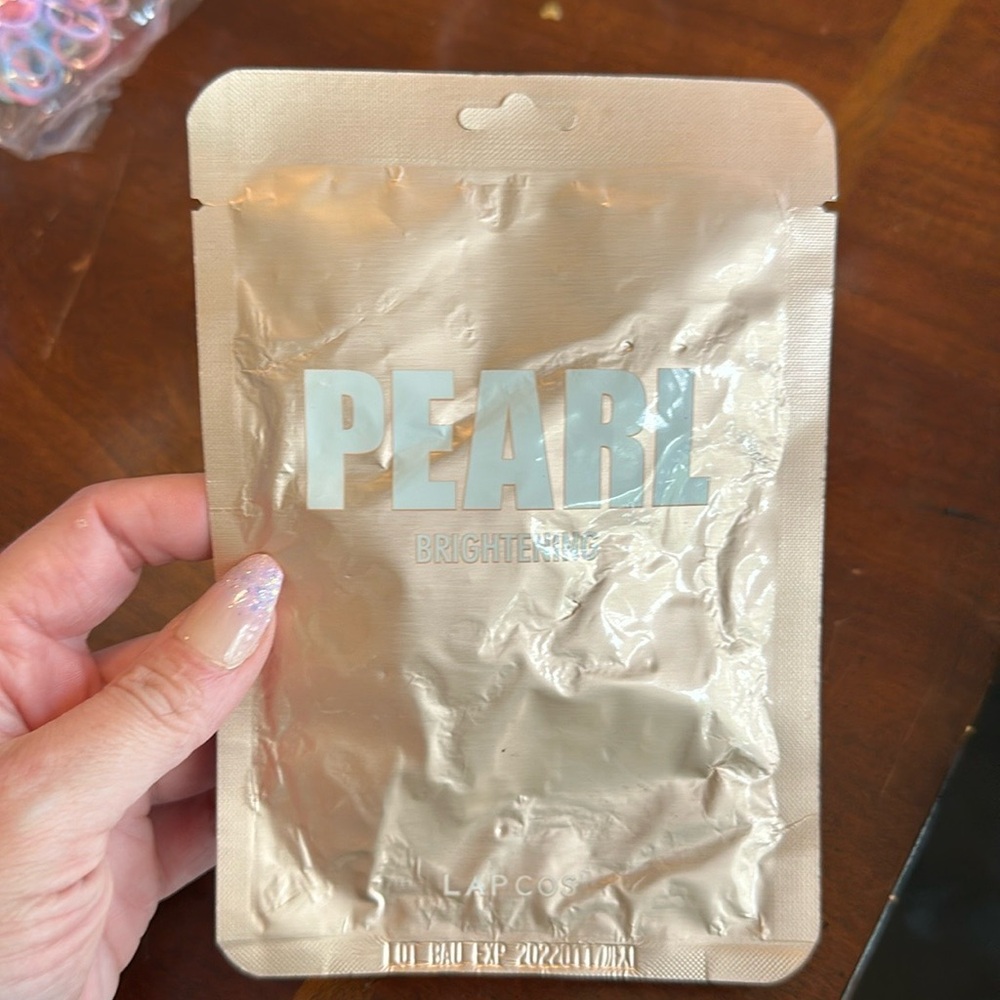 LAPCOS Brightening Sheet Mask - PEARL